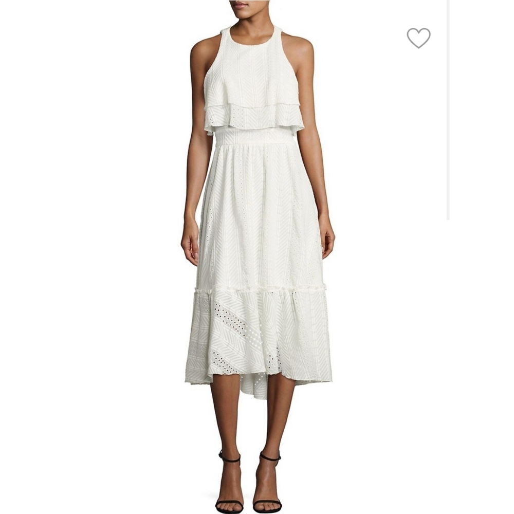 Prose & Poetry Kaleigh Eyelet Cutout Cotton Dress